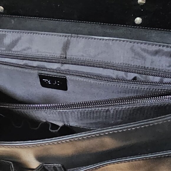 inTEMPO" Italian leather briefcase - Picture 7 of 16